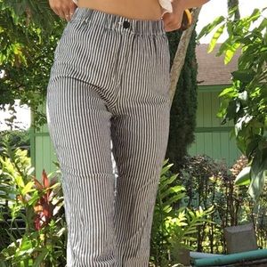 Brandy Melville/ John Galt striped pants